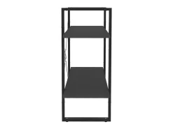 Estante com 2 prateleiras 80x30x70 cm derivados madeira cinza