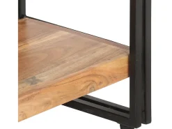 Estante com 5 prateleiras 90x30x180cm madeira de acácia maciça PT550879