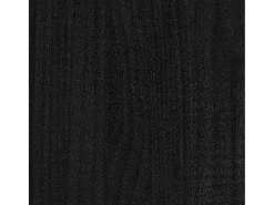 Estante com 4 prateleiras 80x30x140 cm pinho maciço preto