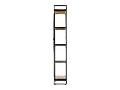 Estante com 5 prateleiras 60x30x180cm madeira mangueira maciça PT581030