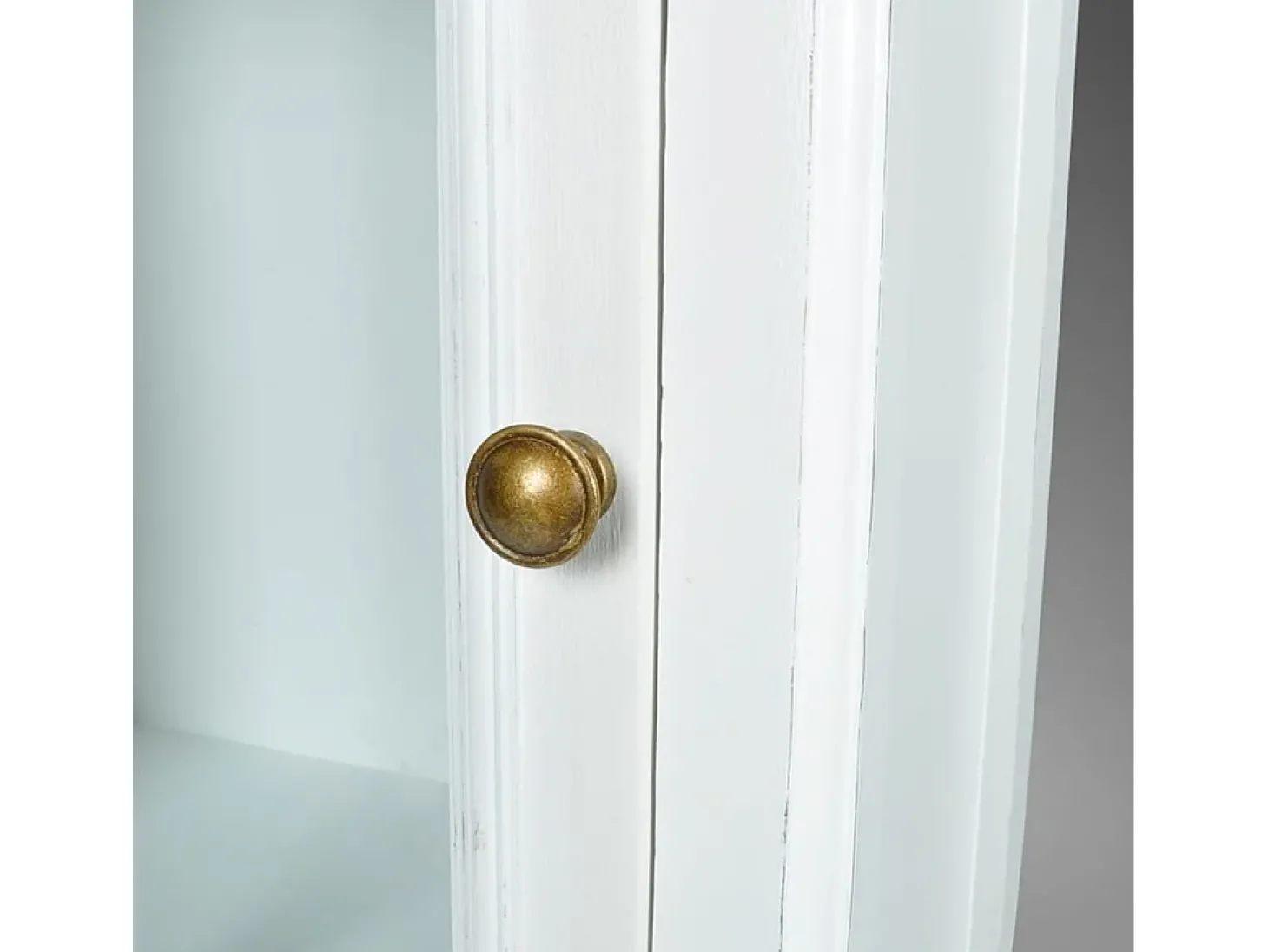 Estante com 3 prateleiras elegante madeira branco PT304287