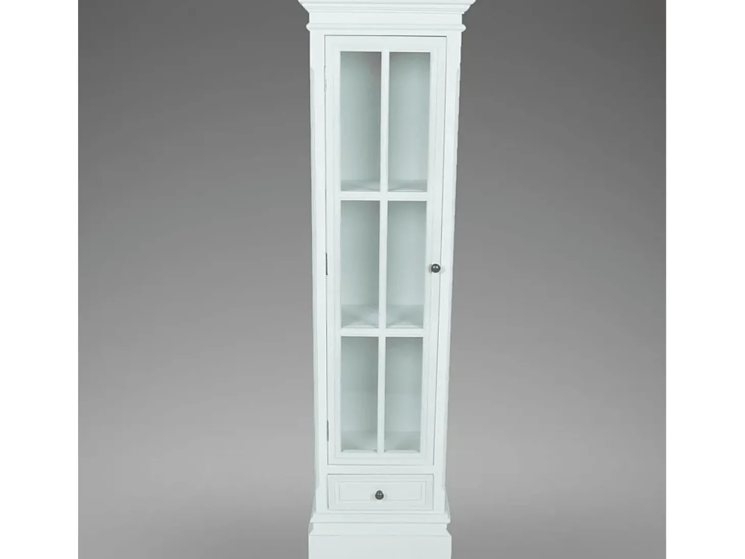Estante com 3 prateleiras elegante madeira branco PT304287