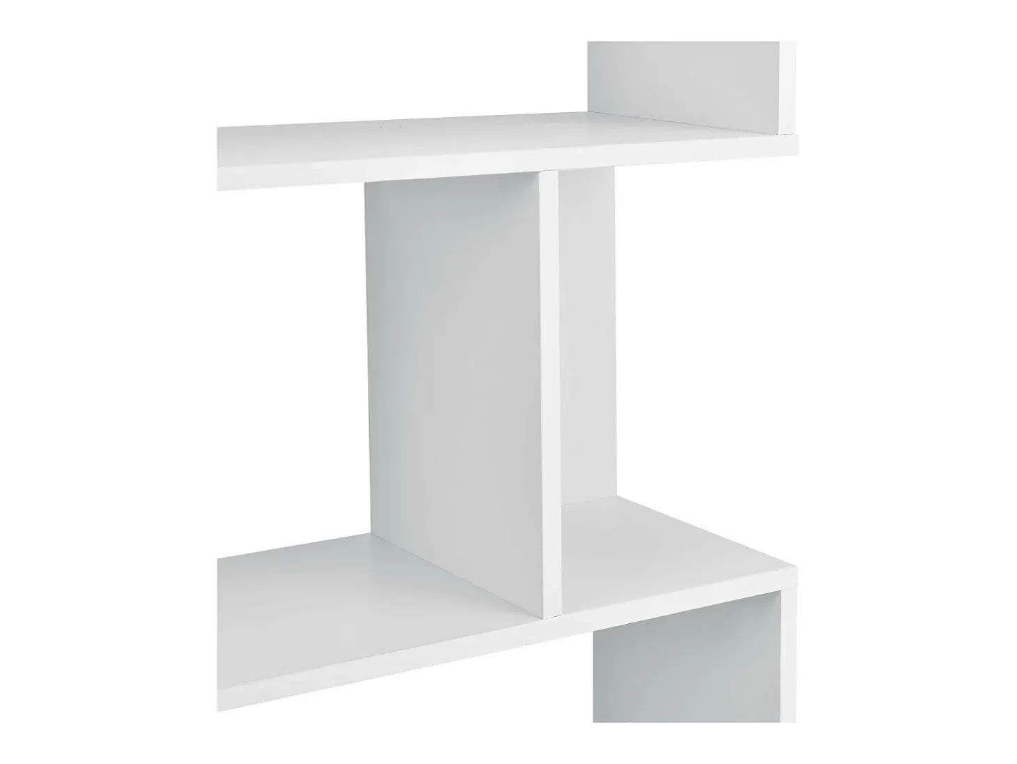 Estante com capacidade de carga de até 8 kg por compartimento 192 cm de altura branca 03_0004687