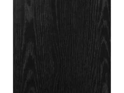 Estante de 3 níveis 60x30x80 cm madeira trabalhada preto