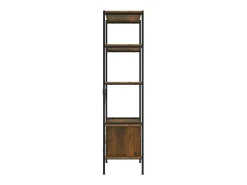 Estante de 5 prat. c/ armário 80x40x163cm aço/derivados madeira PT995450