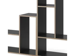 Estante de livros antracite 112.8x30x56.4 tetrix