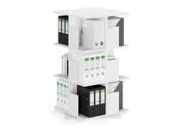 Estante de livros branco 59.7x59.7x111.4 alfa