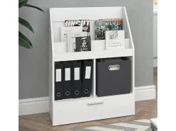 Estante de livros branco 72x31.2x96.2 luigi