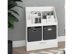 Estante de livros branco 72x31.2x96.2 luigi
