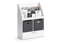 Estante de livros branco 72x31.2x96.2 luigi