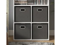 Estante de livros branco 72x30.6x90.2