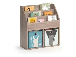 Estante de livros sonoma 72x30.7x79 luigi