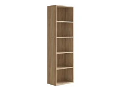 Estante de livros sonoma 40x24x132 bob
