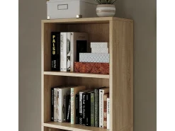 Estante de livros sonoma 40x24x132 bob