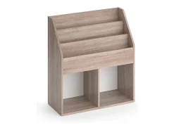 Estante de livros sonoma 72x30.7x79 luigi