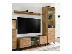 Estante design 150cm coleção TINO estilo escandinavo, design para sua sala de estar.