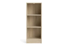 Estante Dsavoin, Estante de escritório, Estante, Biblioteca, 41x27 h107 cm, Carvalho