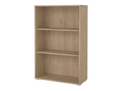 Estante Dsori, estante de escritório, estante, biblioteca, 80x34 h124 cm, carvalho