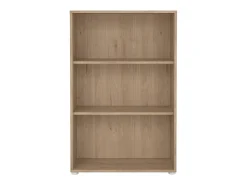 Estante Dsori, estante de escritório, estante, biblioteca, 80x34 h124 cm, carvalho