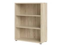 Estante Dterlizz, estante de escritório, estante, biblioteca, 89x40 h113 cm, carvalho