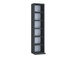 Estante Elementa Preto A. 92 x L. 21 x P. 20 cm