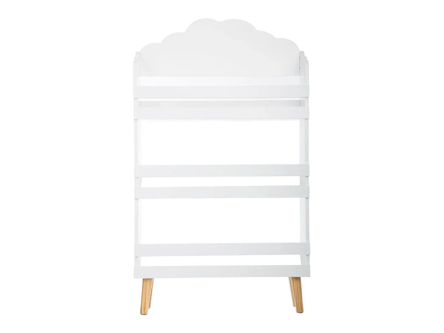 Estante em MDF branco 100x58x18cm