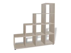 Estante escada/prateleira 142 cm cor carvalho
