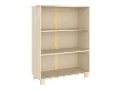 Estante HAMAR 85x35x112 cm pinho maciço castanho-mel PT714422