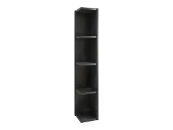 Estante Honsa Preto A. 97 x L. 15 x P. 17 cm