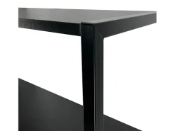 Estante Industrial Loft 6 Prateleiras Preto 50x192 cm