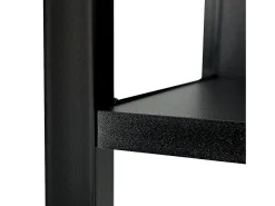 Estante Industrial Loft 6 Prateleiras Preto 50x192 cm