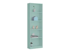 Estante Infantil Juvenil I-Joy Melamina Verde 52x180x25 cm