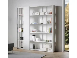 Estante Kato D cinza branca