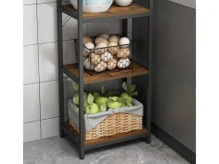 ESTANTE PARA LIVROS ESCADA ALTA ARMÁRIO LOFT METÁLICO INDUSTRIAL 154 CM