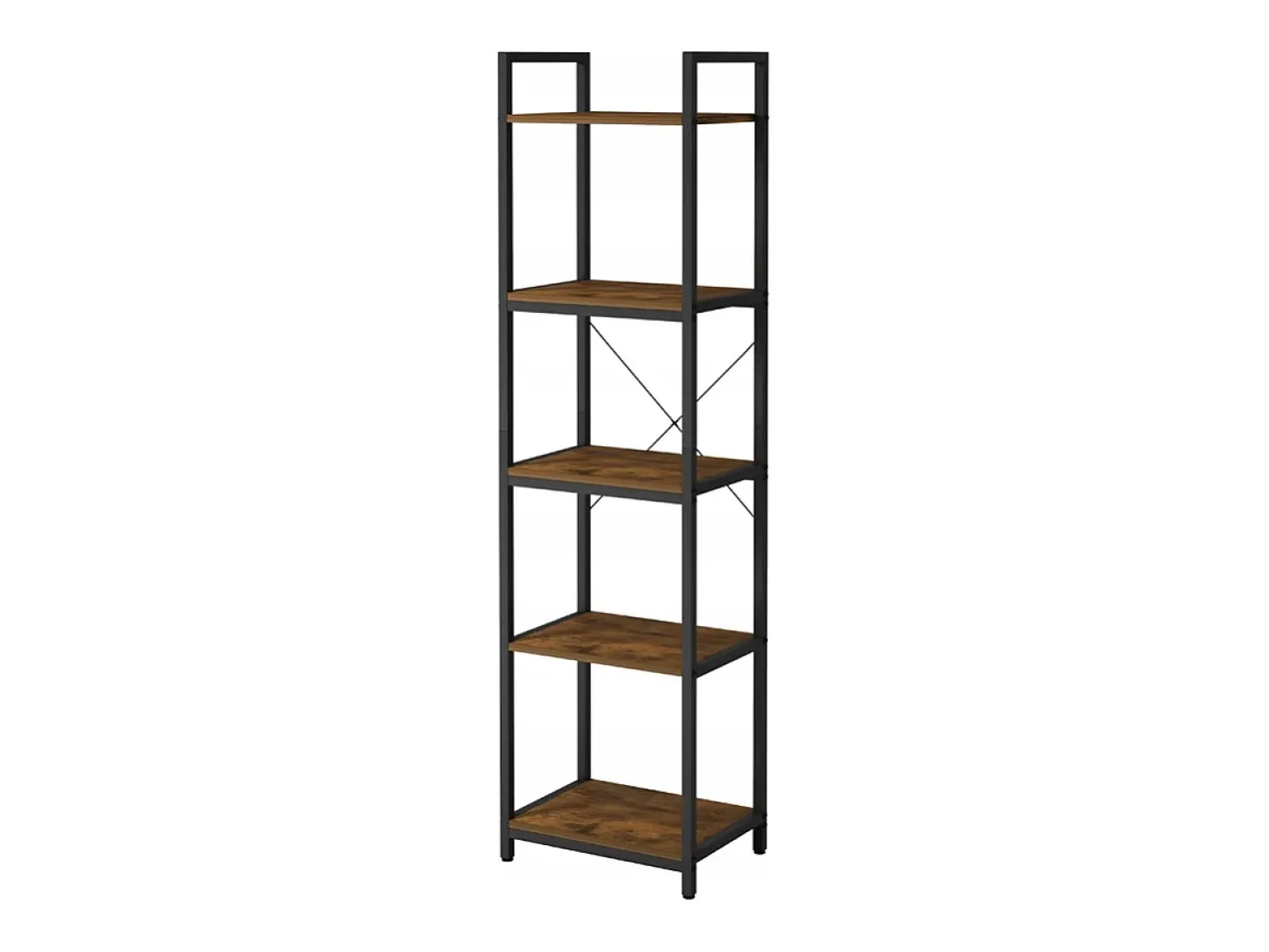 ESTANTE PARA LIVROS ESCADA ALTA ARMÁRIO LOFT METÁLICO INDUSTRIAL 154 CM