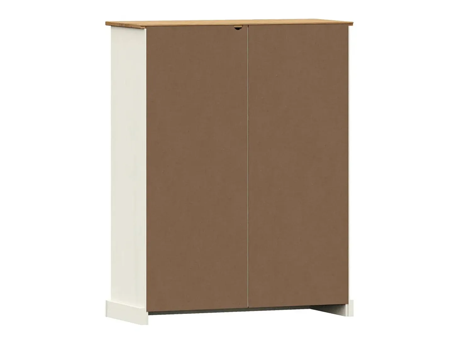 Estante VIGO 90x35x114,5 cm madeira de pinho maciça branco