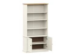 Estante VIGO 85x35x170 cm madeira de pinho maciça branco