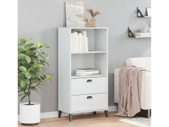 Estante VIKEN 60x35x123 cm derivados de madeira branco PT205444