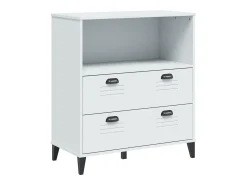 Estante VIKEN 80x40x90 cm derivados de madeira branco PT486029