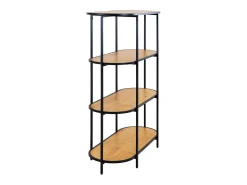Estante Vita, Castanho, 36x85x111 cm, Kendra Home