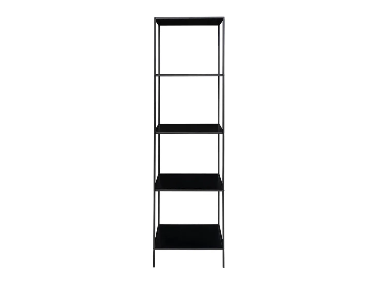 Estante Vita, Preto, 36x51x170 cm, Kendra Home