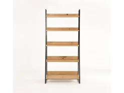 Estante 90x190x43 cm carvalho natural indus in29-5