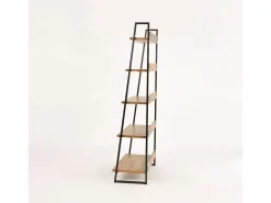 Estante 90x190x43 cm carvalho natural indus in29-5