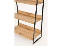 Estante 90x190x43 cm carvalho natural indus in29-5