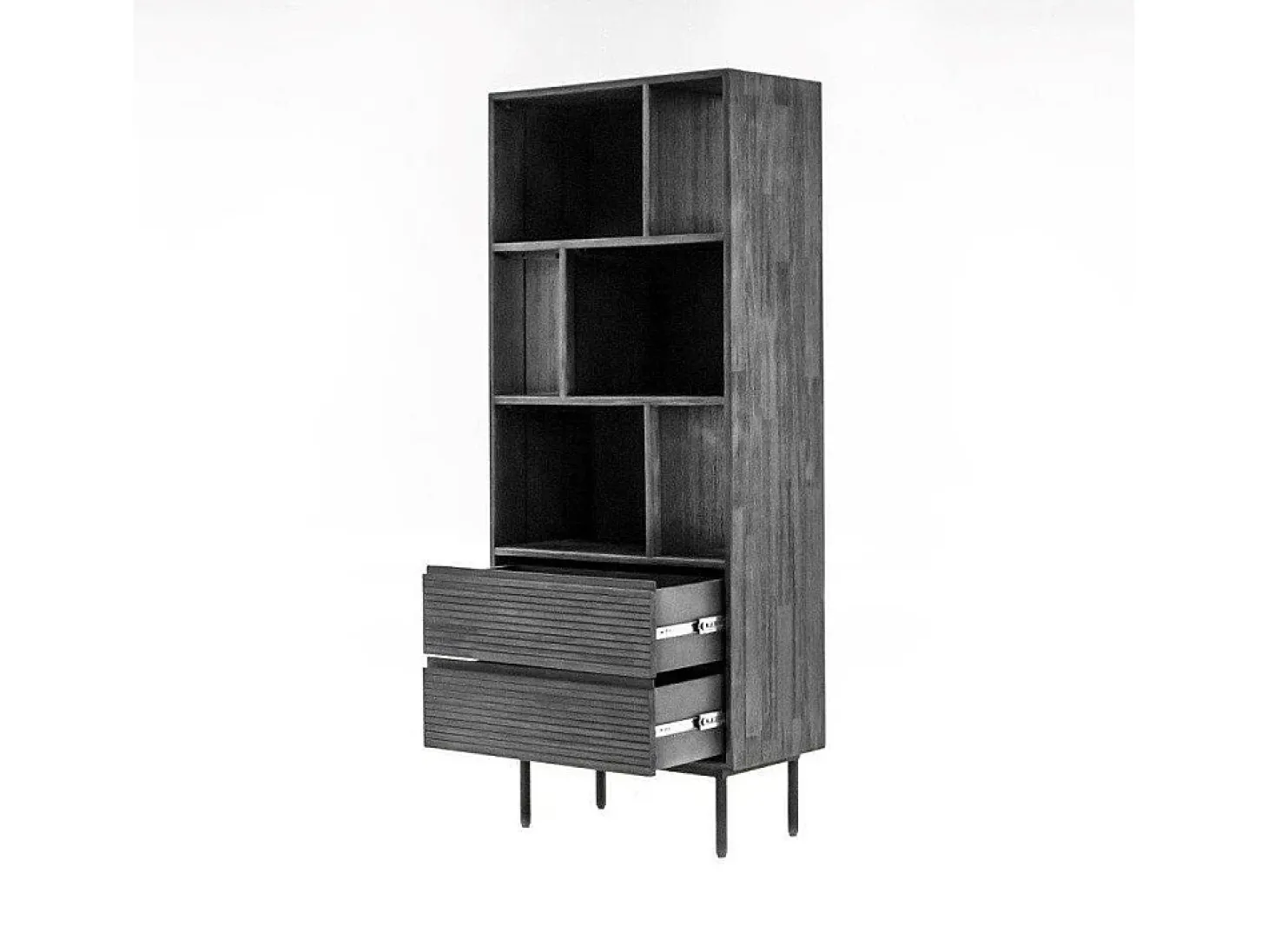 Estante 70x170x35 cm cinza tundra Capella CAPL02