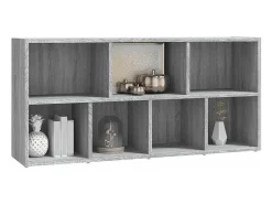 Estante 50x25x106 cm cinzento sonoma