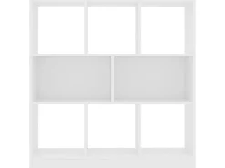 Estante 97,5x29,5x100 cm contraplacado branco PT795532