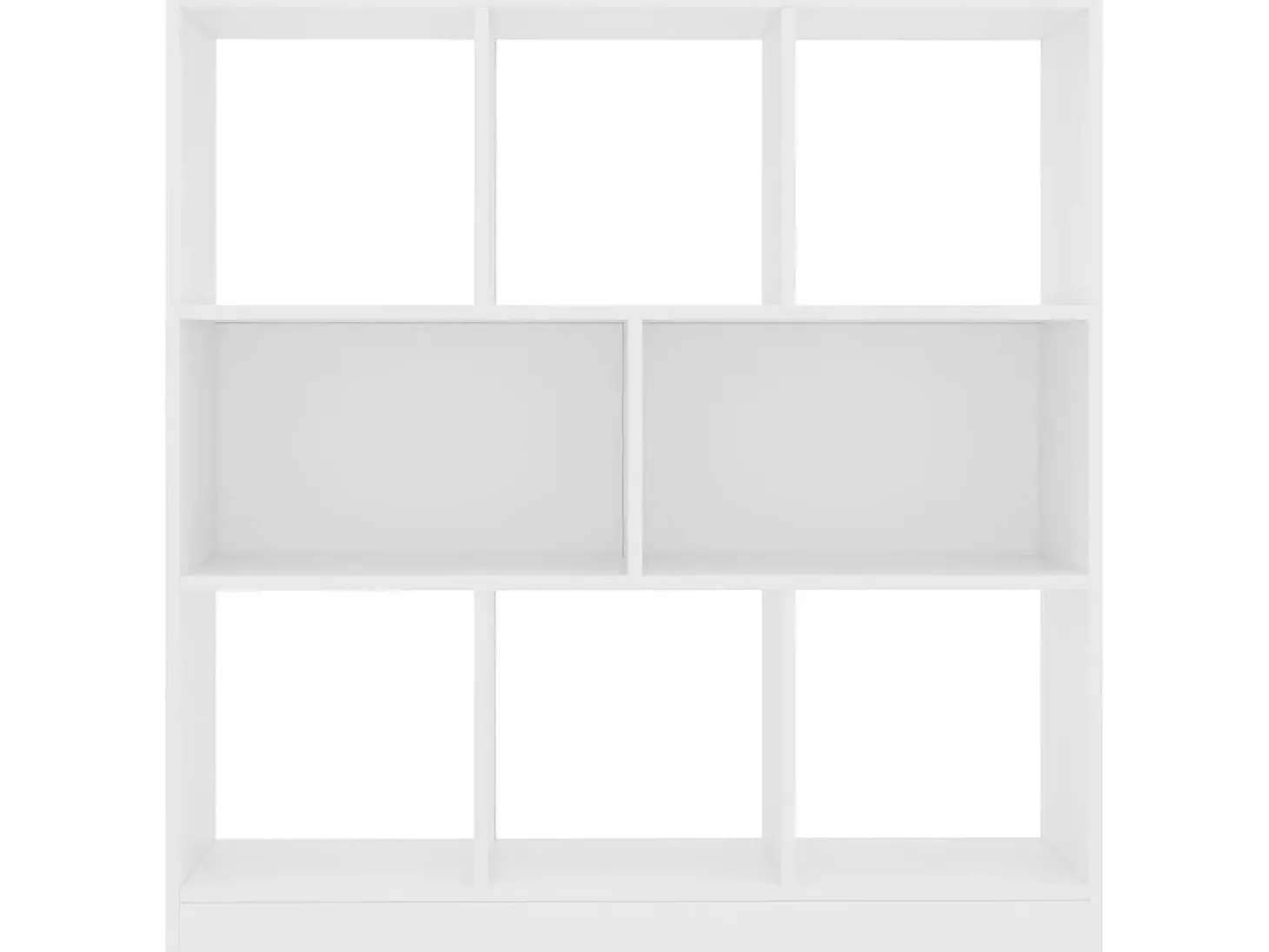 Estante 97,5x29,5x100 cm contraplacado branco PT795532