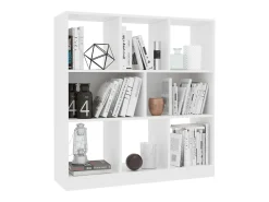 Estante 97,5x29,5x100 cm contraplacado branco PT795532