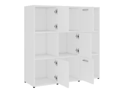 Estante 90x30x90 cm contraplacado branco PT529354